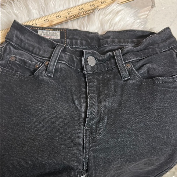 Levi's Black Skinny Jeans Classic Style - Picture 5 of 8